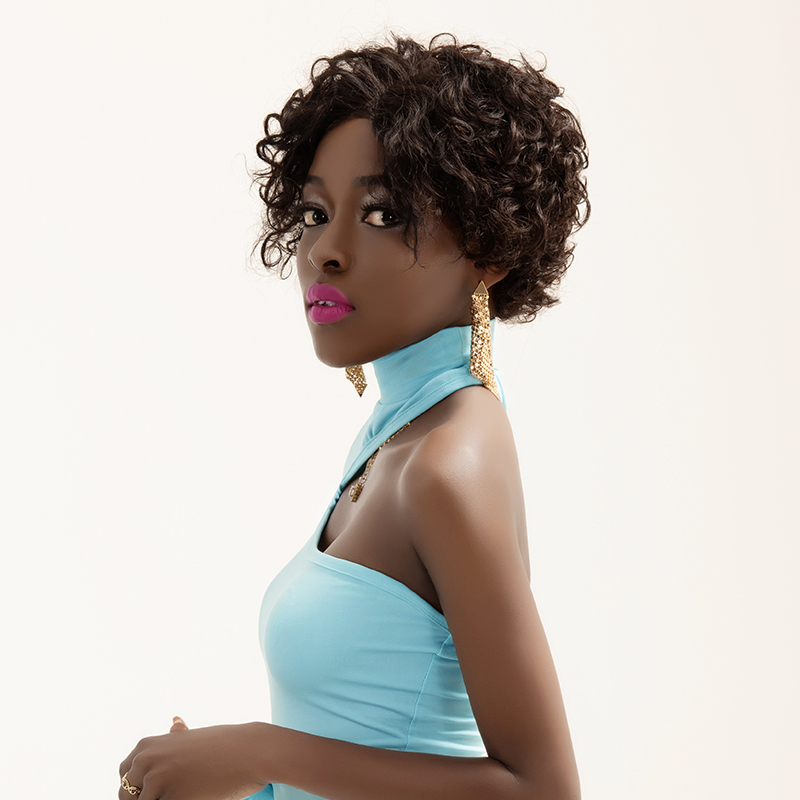 4 Curly Wigs