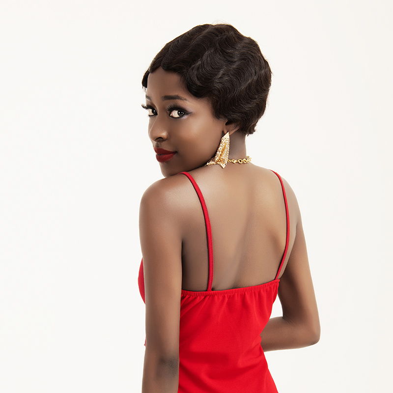 real human hair short wigs